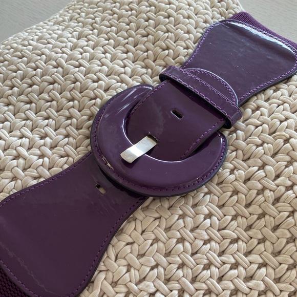 Purple Stretchy Belt - Picture 2 of 5